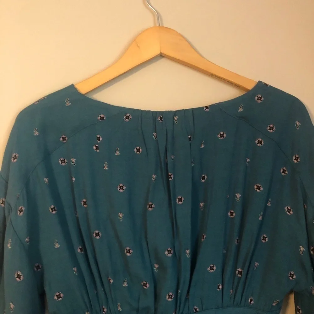 NWT Free People Green Love Grows Romper Size XS